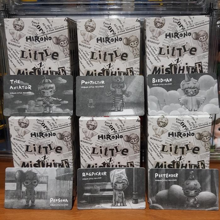 POP MART HIRONO Little Mischief Selected (Pretender & Protector) Figure Blindbox Popmart Original