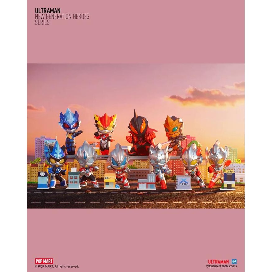 BlinBOX PopMart Pop Mart Ultraman the New Generation Heroes