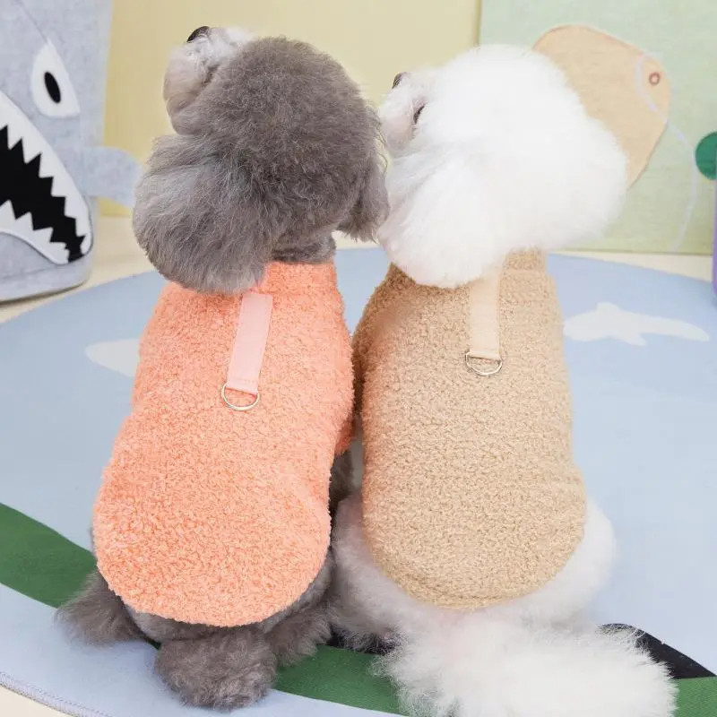 

Winter Warm Dog Sweater for Small Dogs Plush Dog Clothes Soft Puppy Coat Jacket Chihuahua Teddy