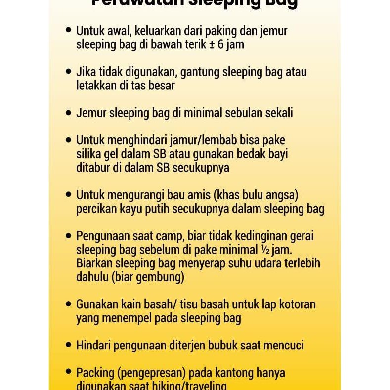 Termurah LAVENDURA ULTRALIGHT DOWN SLEEPING BAG ALAMANDA SB Bulang Bulu Angsa Lavendura sb kantung