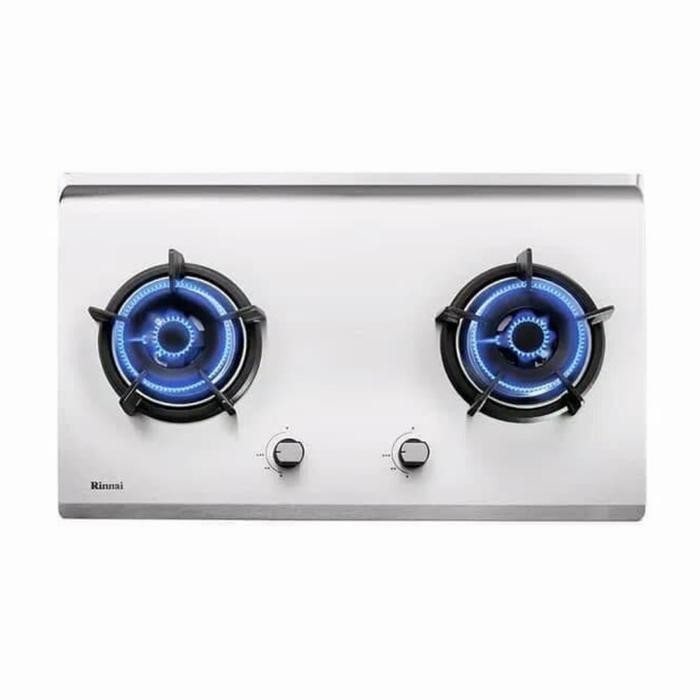 Kompor Tanam Rinnai Stainless Rb 72 S/Kompor Rinnai Rb 72 S 2 Tungku