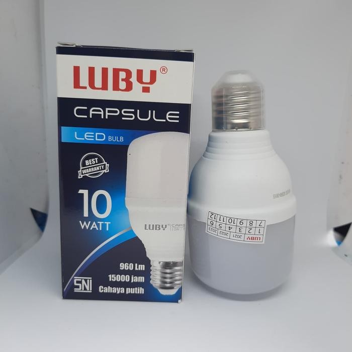 Lampu LED 10 Watt Luby Capsule / Lampu Luby 10 Watt Super Terang