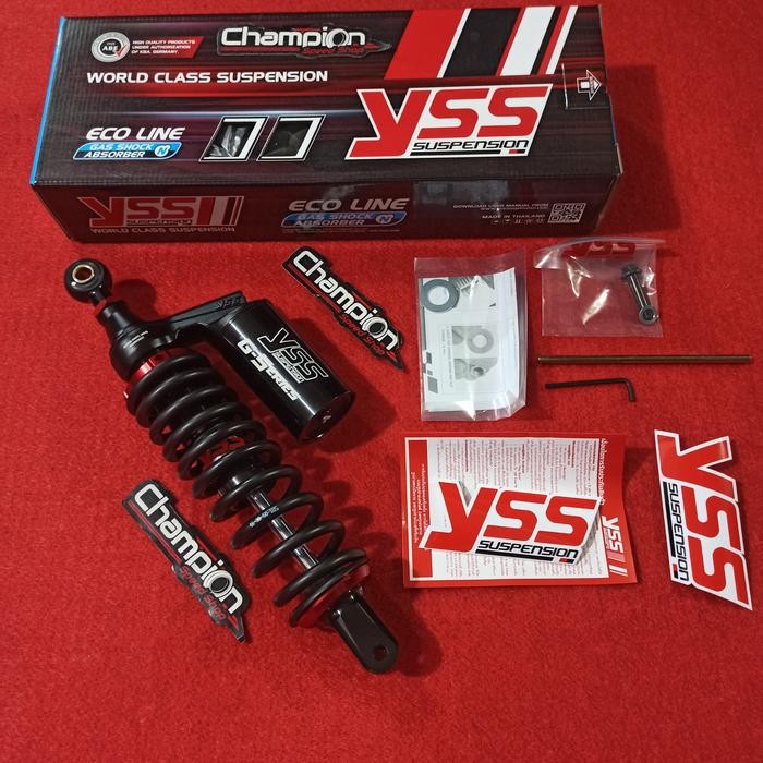 (TERLARIS) Shock Shockbreaker YSS G-Plus Black Series 330mm Honda Beat FI ESP (TERBAIK) (TERBARU)