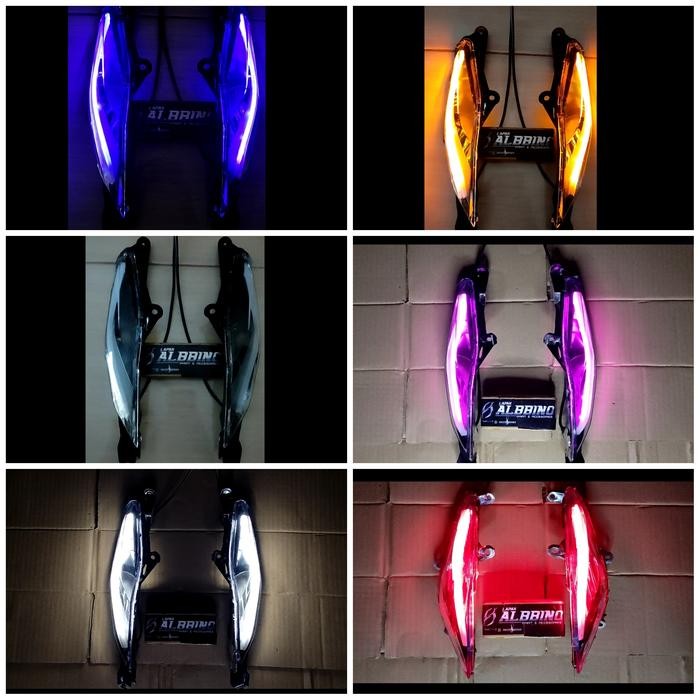 (TERLARIS) Sein Beat f1 K25 Running Leting Beat FI custome drl alis modifikasi (TERBAIK) (TERBARU)