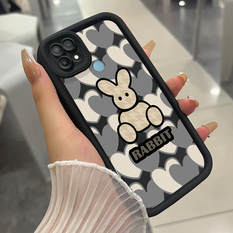 Casing Hp untuk OPPO A15 A15s A35 4G Case Hp Bahan Silikon Softcase Kasing Kesing Cesing Casing Moti