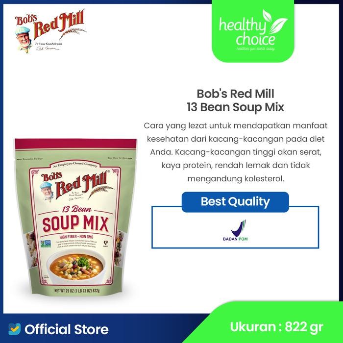 

Bob's Red Mill 13 Bean Soup Mix 822 gr Kuah