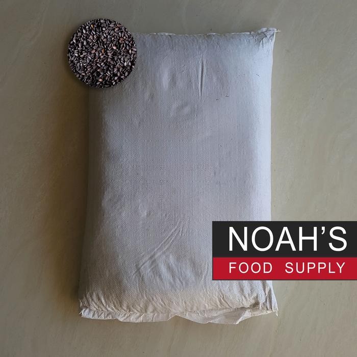 

WIJEN HITAM BLACK SESAME 25KG BIJI WIJEN HITAM 25 KG (GRAB/GOSEND)