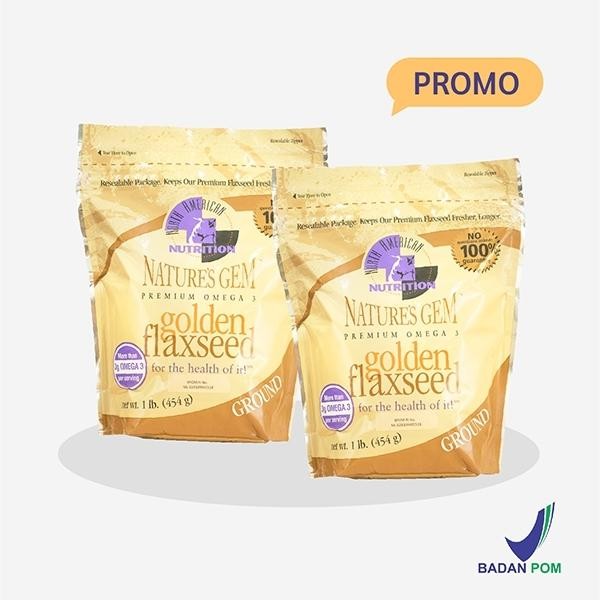 

PAKET PROMO 2 Bks Golden Flaxseed Nature's Gem