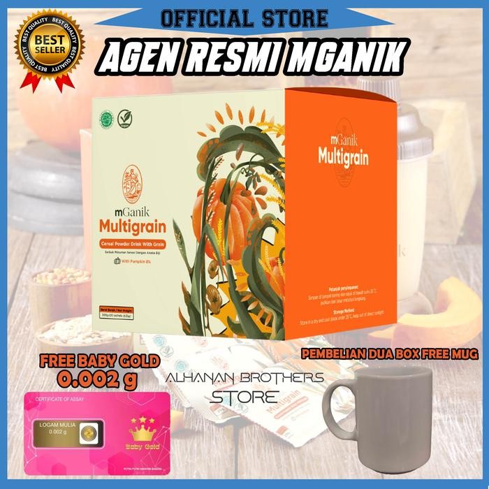 

Mganik Multigrain 500gram (Suplemen Diabetes)