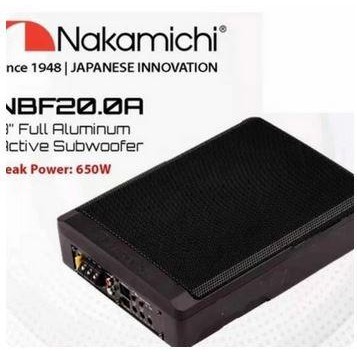 Stok Terbatas Subwoofer Kolong Nakamichi Nbf 20.0A / Sub Kolong Nakamichi 8 Inch / Subwoofer Kolong