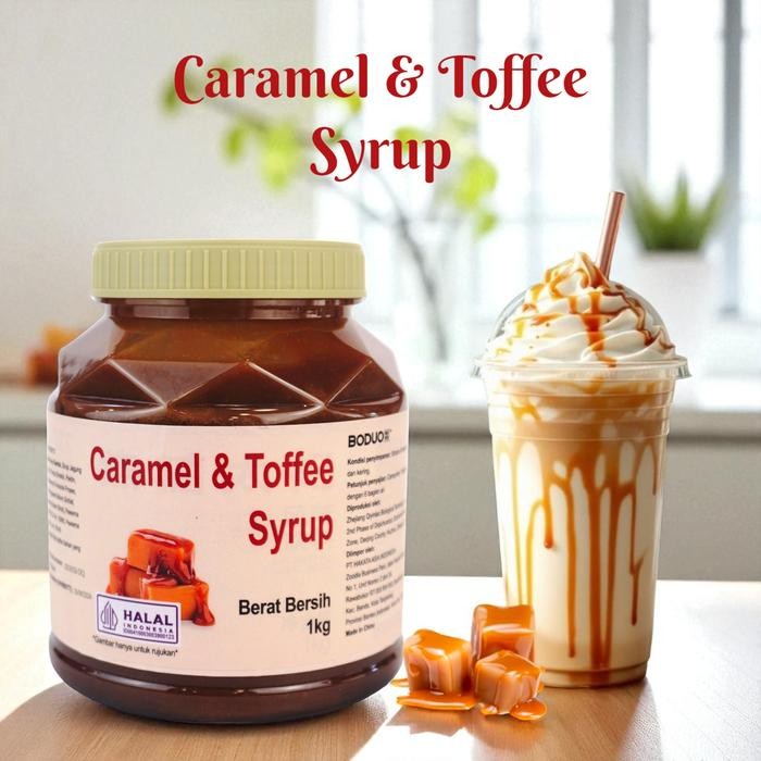 

Boduo Caramel & Toffee Syrup - Sirup Karamel & Toffee 1kg