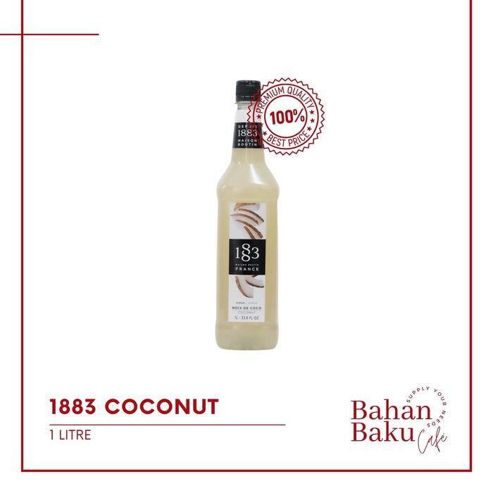 

Syrup Coconut 1883 Maison Routin France / Sirup Coconut 1883 / Kelapa