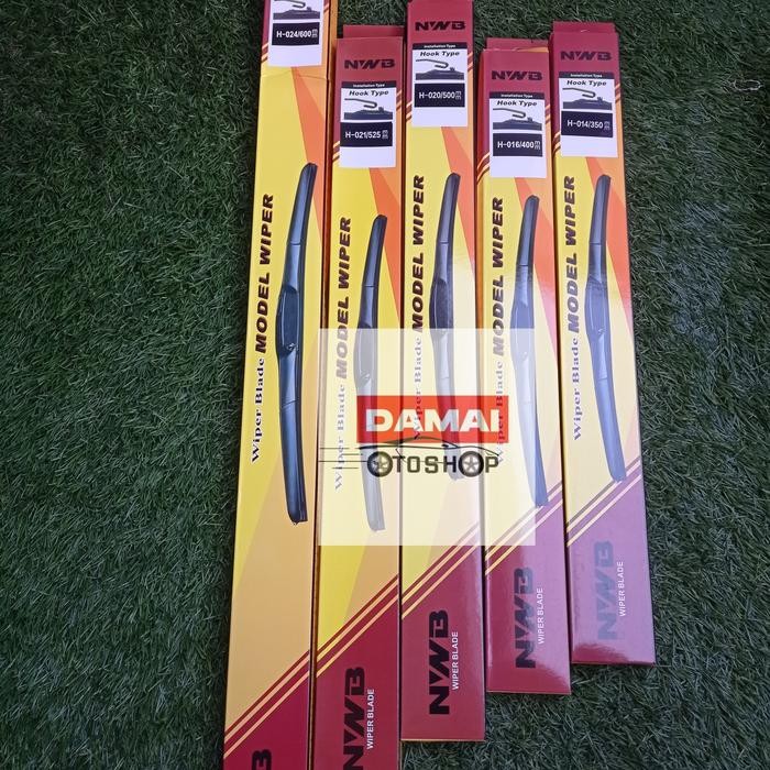 Wiper Depan Nwb Hybrid Graph 18 Inch Rush,Terios,Kijang,Swift