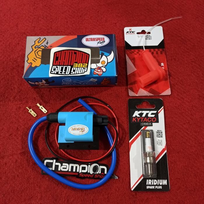 PAKET KOIL COP BUSI IRIDIUM KTC KYTACO VARIO 125 VARIO 150
