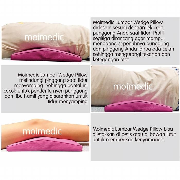 ID'' BANTAL TERAPI TULANG BELAKANG LUMBAR / MOIMEDIC LUMBAR PILLOW