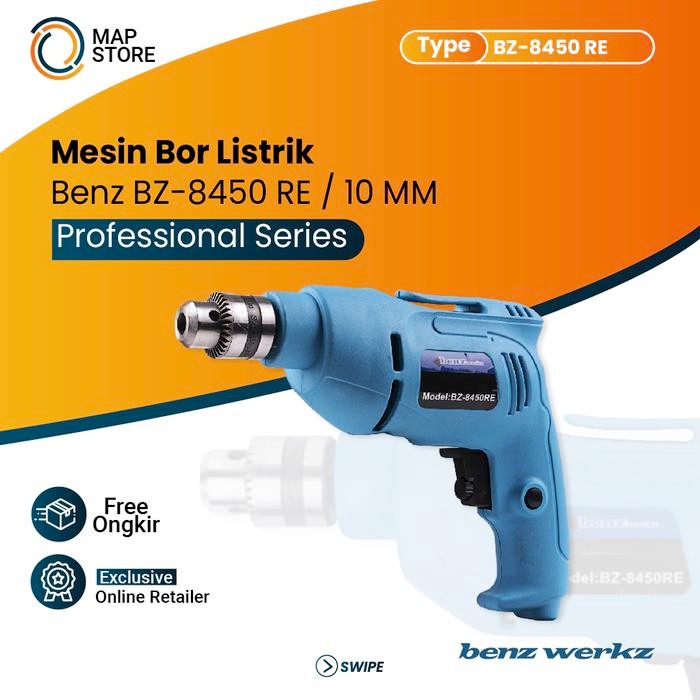 Hitachi Tools - Benz Non- Drill 10Mm / Mesin Bor Listrik