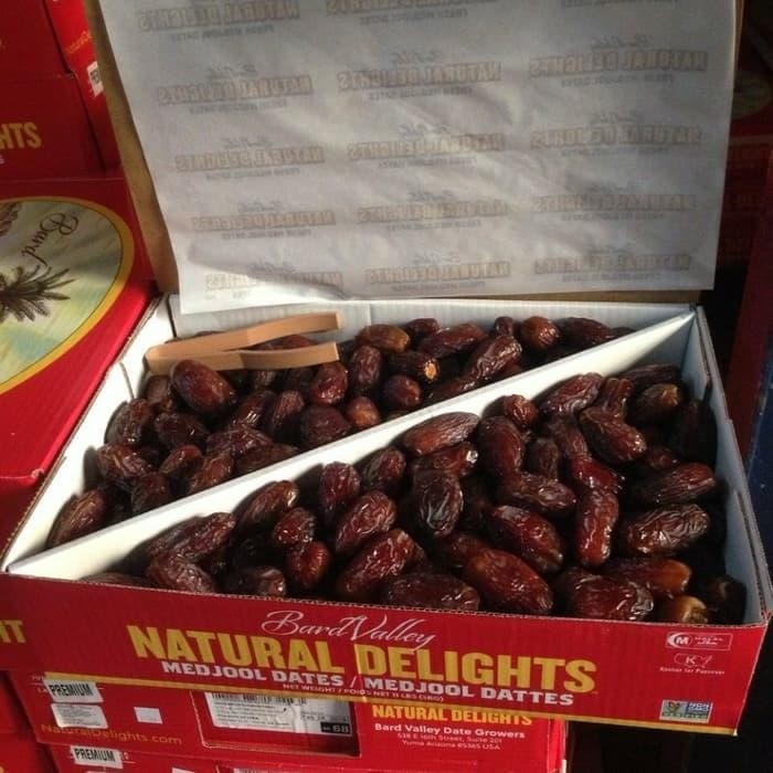 

DISKON Kurma Medjool Natural Delights California USA Premium 5Kg READY STOCK