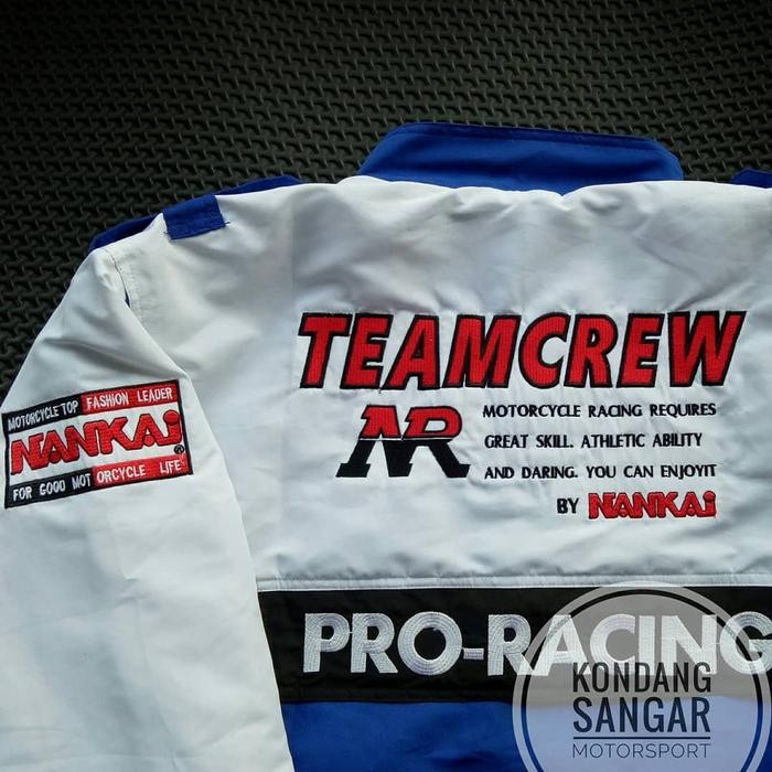 ORIGINAL JAKET MOTOR NANKAI TEAM CREW VINTAGE READY STOCK