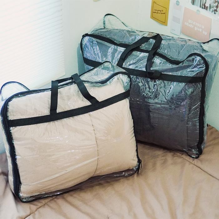 Penambahan Tas Bedcover, Tas Plastik, Mika Bedcover plastik resleting