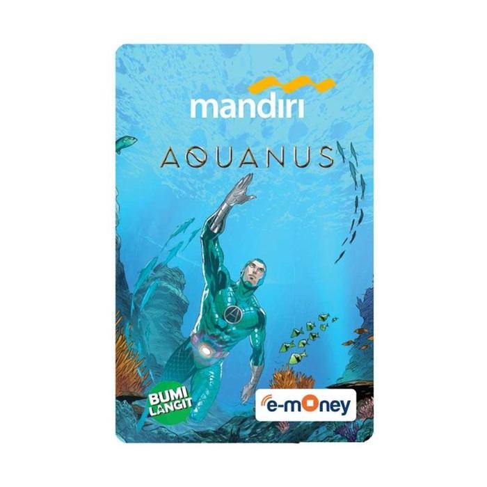 NEW Mandiri E-Money edisi Bumi Langit - Aquanus Kartu Emoney