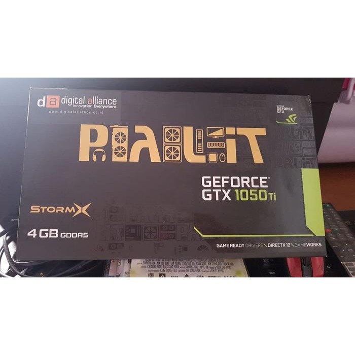 NEW DA GTX 1050 TI STORMX 4GB DDR5 - Digital Alliance Palit GTX1050 TI
