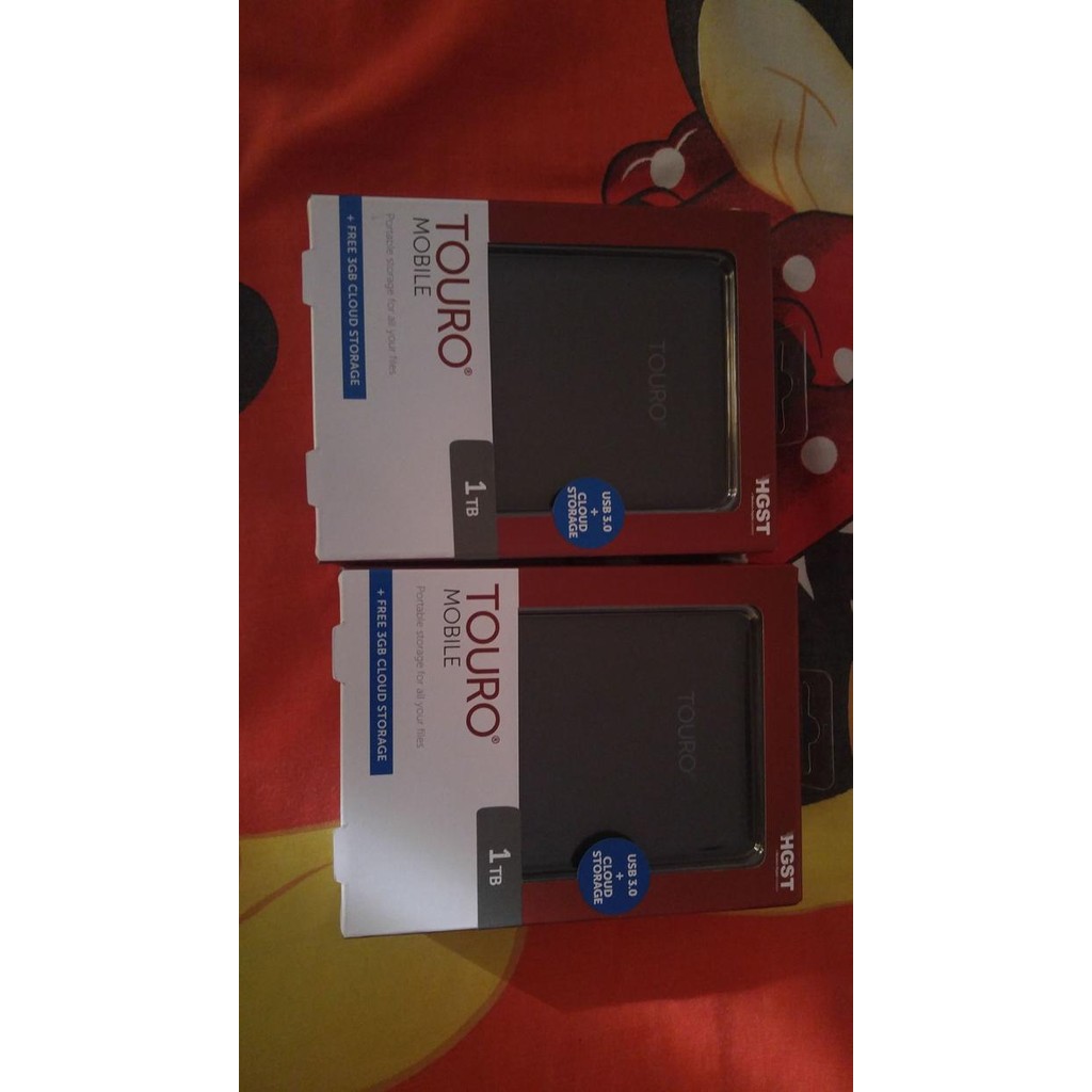 NEW Hardisk Hitachi Touro Black 1 TB USB 3.0 2.5 inch