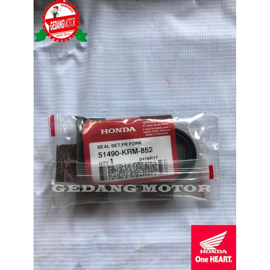 Seal Skok Depan Verza / Cb150R 51490-Krm-852