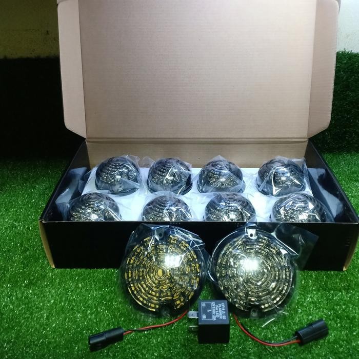 Lampu Led Mobil Land Rover Defender Full Set 10 Pcs Lensa Smoke
