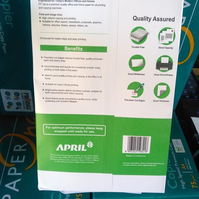 

Kertas F4 70 Gram Pp Litte Office Paper Print