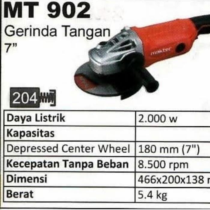 ARMATURE /ANGKER FOR GERINDA TANGAN 7" IN MAKTEC MT902