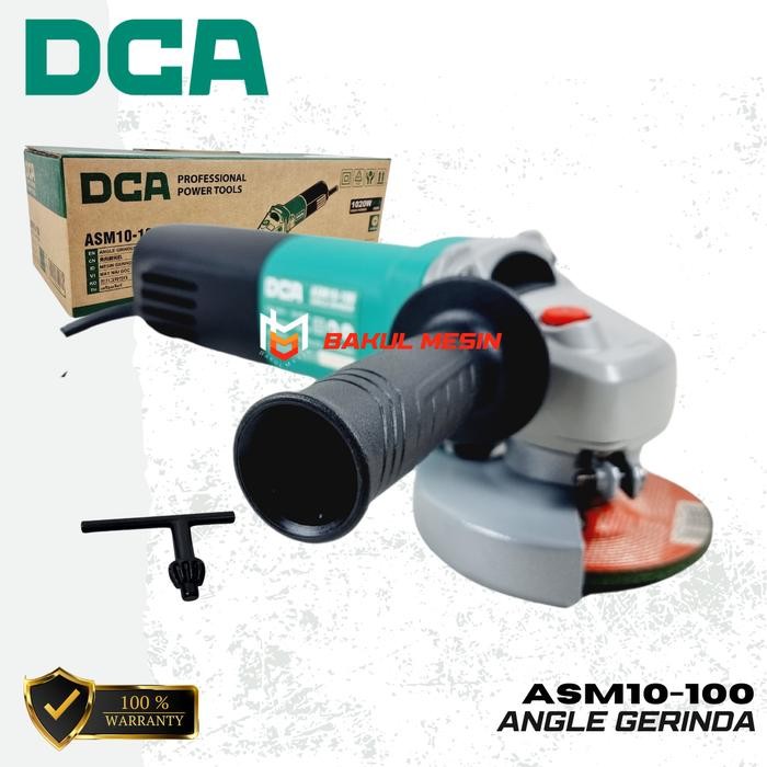DCA ASM10-100 Mesin gerinda tangan VARIABLE SPEED 4 inch ASM 10-100