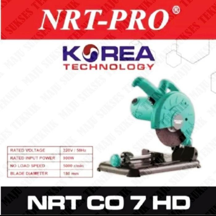 mesin potong besi nrt co 7 hd