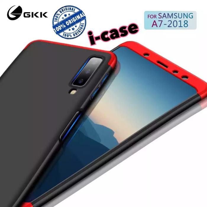 ID'' SAMSUNG A7 2018 CASE GKK 360 ORIGINAL - CASING COVER A7 2018