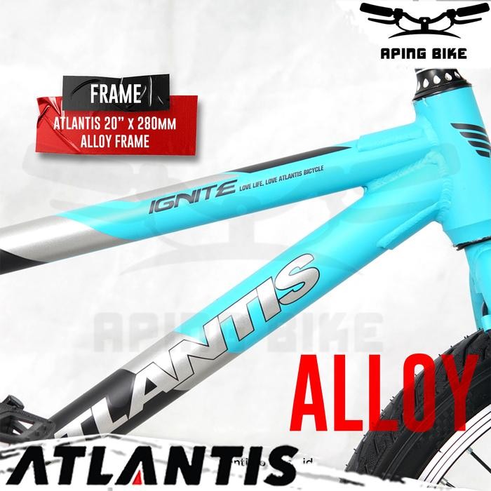 Sepeda Atlantis Ignite 20" Torpedo Frame Alloy Sepeda Bmx Anak 20Inch