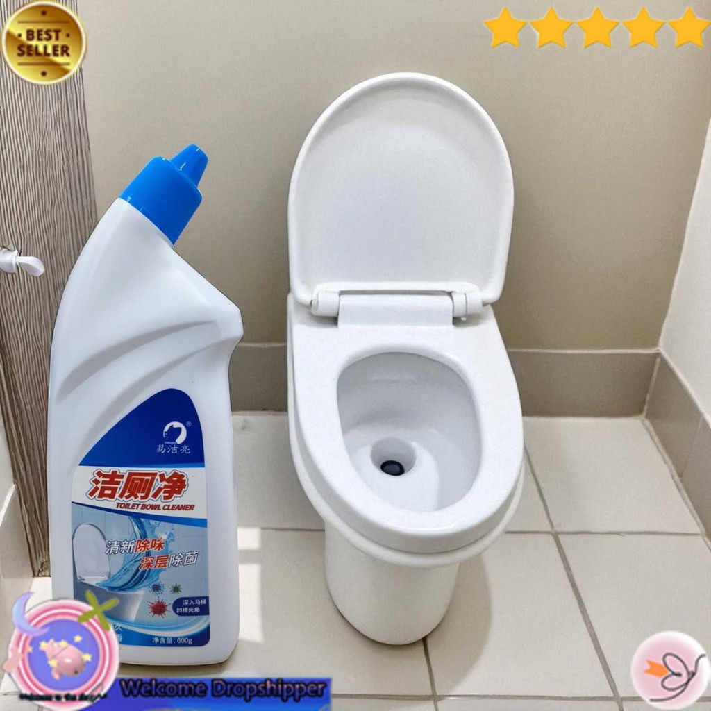 Yourfavproduct Yi Jie Liang Pembersih WC Kloset Deodoran Toilet Cleaning Liquid 600ml - YJL-6ML WD32
