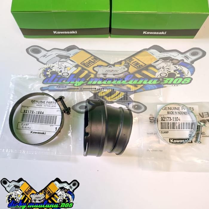 KARET FILTER UDARA KARET BOX FILTER KARBU PLUS KLEM NINJA RR NEW/OLD