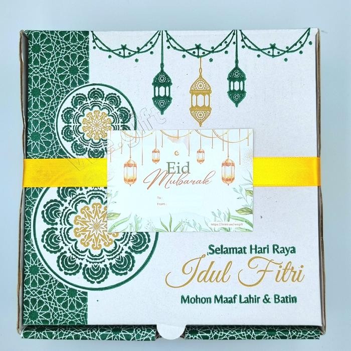 Hampers Lebaran Idul Fitri: Handuk Terry Palmer Besar, Dompet, & Lm0,001G Emas Gold