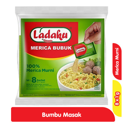 

Ladaku Merica Bubuk 8 x 1 g