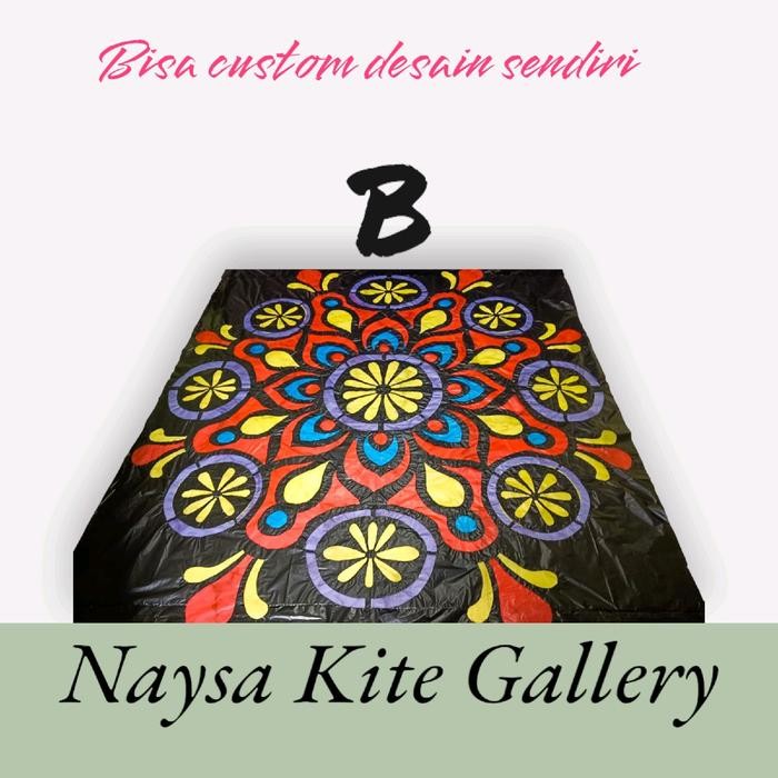 

(Allthebest) Sampul plastik layangan motif mandala