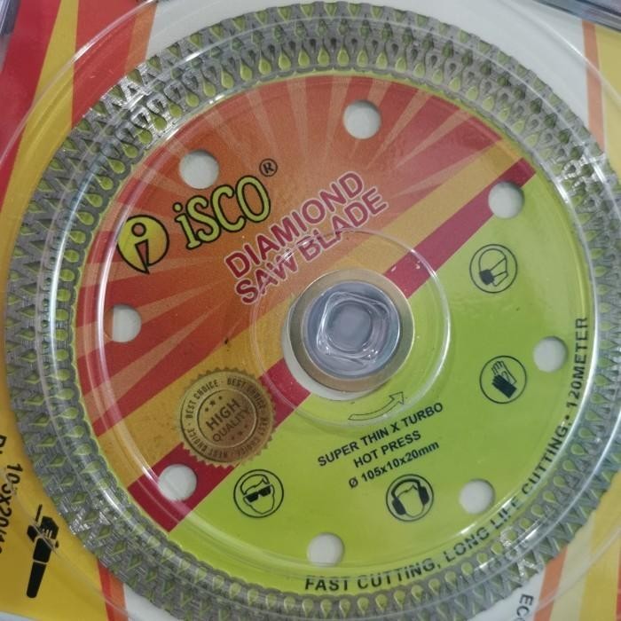 (Allthebest) Diamond wheel Turbo Super thin ISCO mata potong keramik granit mata grenda pisau