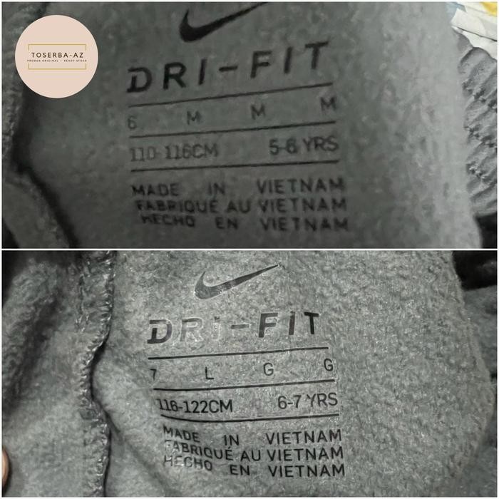 (Allthebest) Nike Celana Panjang Anak NYA Therm Fit Cargo Pants Original Size M & L untuk Usia 5-7