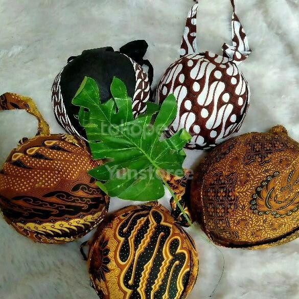 ASLI BLANGKON Jawa anak pitonan/ blangkon Jogja/blangkon anasional READY STOCK