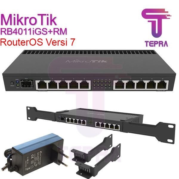 

TERLARIS MikroTik RB 4011 iGS + RM RB4011iGS+RM READY STOCK