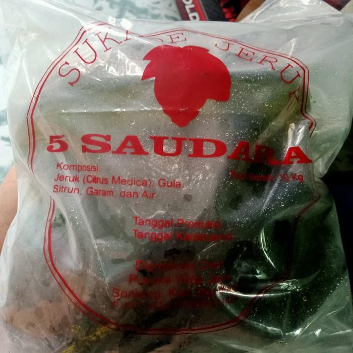 

TERMURAH SUKADE JERUK 1KG READY STOCK