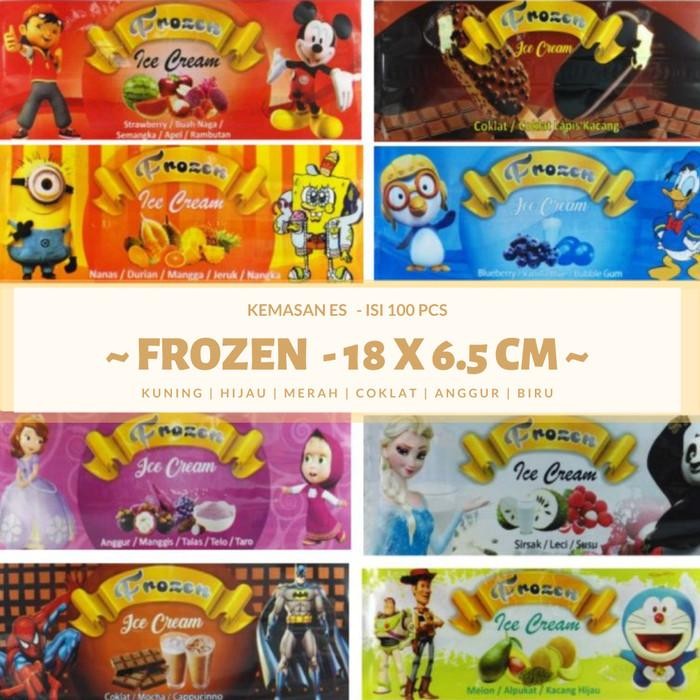

(Allthebest) FROZEN KEMASAN ES LOLY - PLASTIK ES MAMBO KARAKTER - CONTOH KEMASAN IC