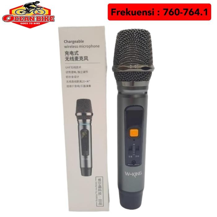 Mic Karaoke Speaker Wking T9 Wireless Bluetooth Microphone M6 M6+