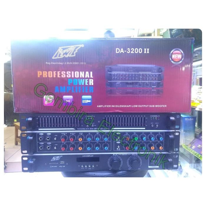 ampli bluetooth pewie da3200 II amplifier mixer piwie da 3200ii