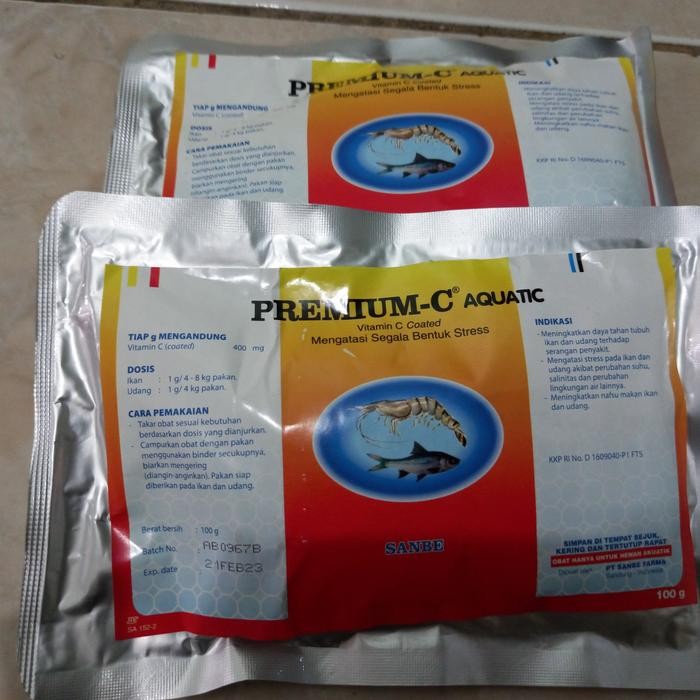 Premium C Aquatic Vitamincoated -Gratisongkir