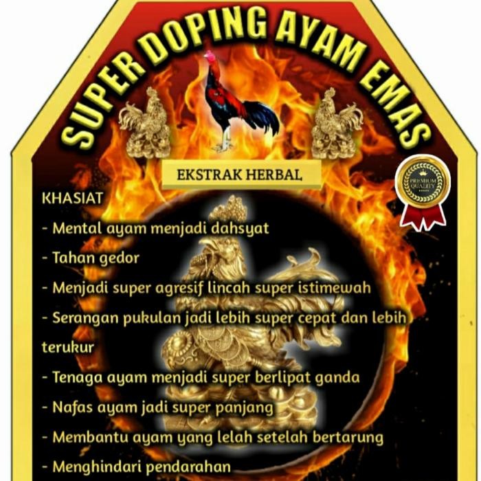 Super Doping Ayam Emas - Super Doping Ayam Emas -Gratisongkir