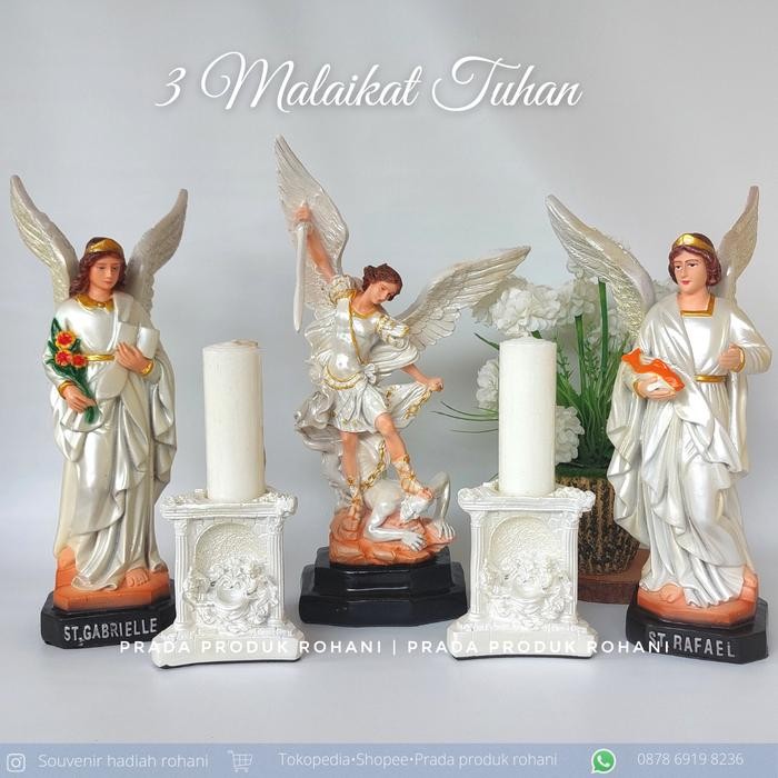 Ready Stok Patung Malaikat Michael/Patung Malaikat Gabriel/Patung Malaikat Rafael